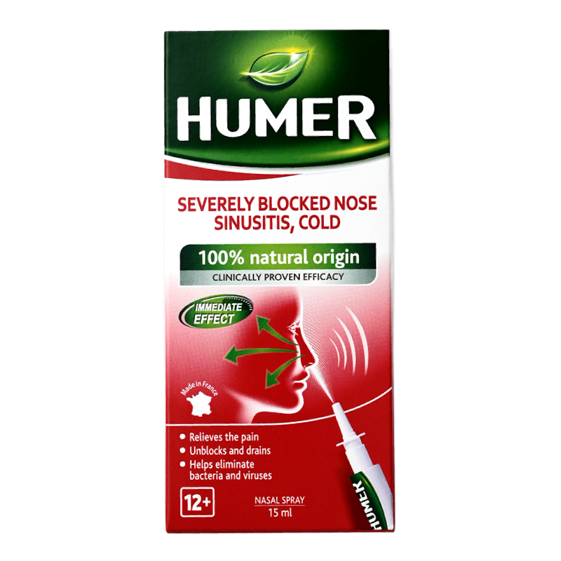 Spray nazal sinuzita, 15 ml, Humer
