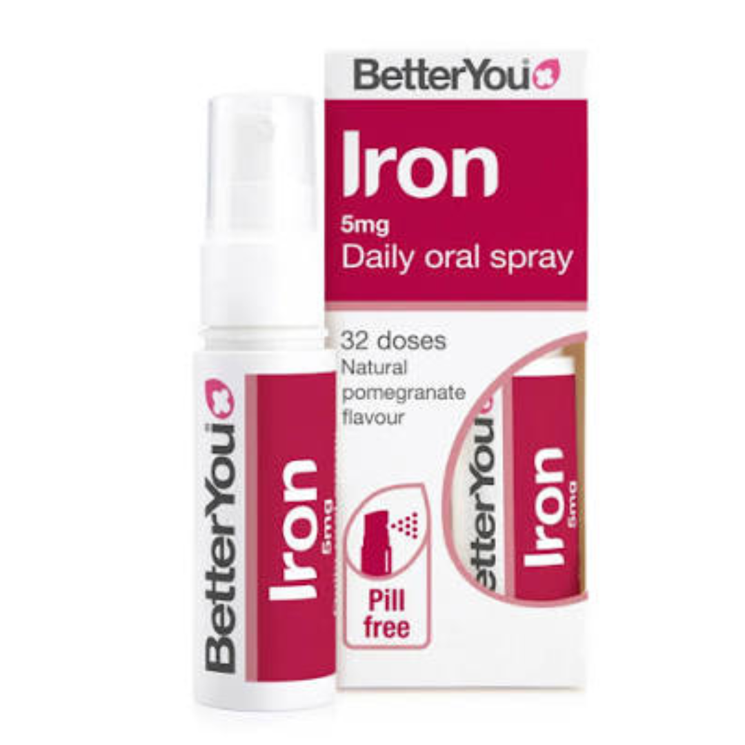 Spray oral cu fier, 5mg, 25ml, BetterYou