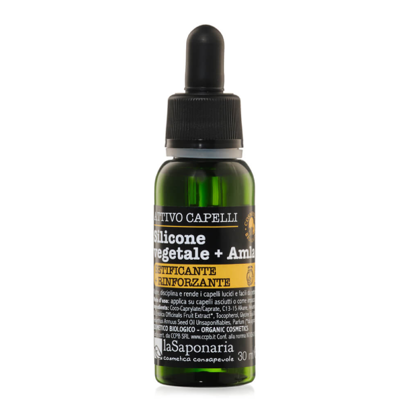 Spray Pentru Par Cu Silicon Vegetal Si Amla, 30ml, La Saponaria