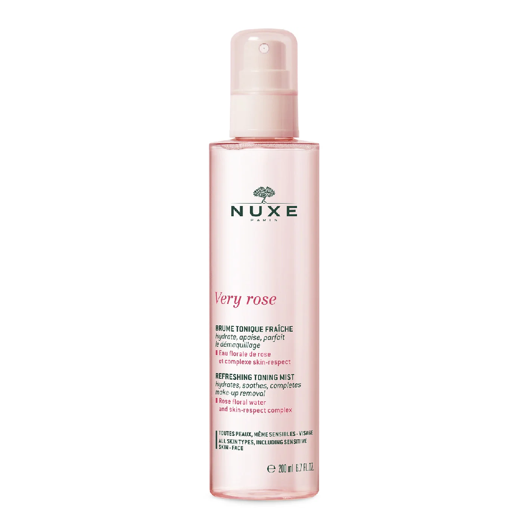 Spray tonic pentru ten Very Rose, 200ml, Nuxe 