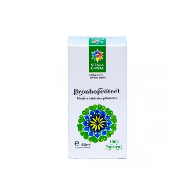 Tinctura Bronhoprotect, 50 ml, Steaua Divina