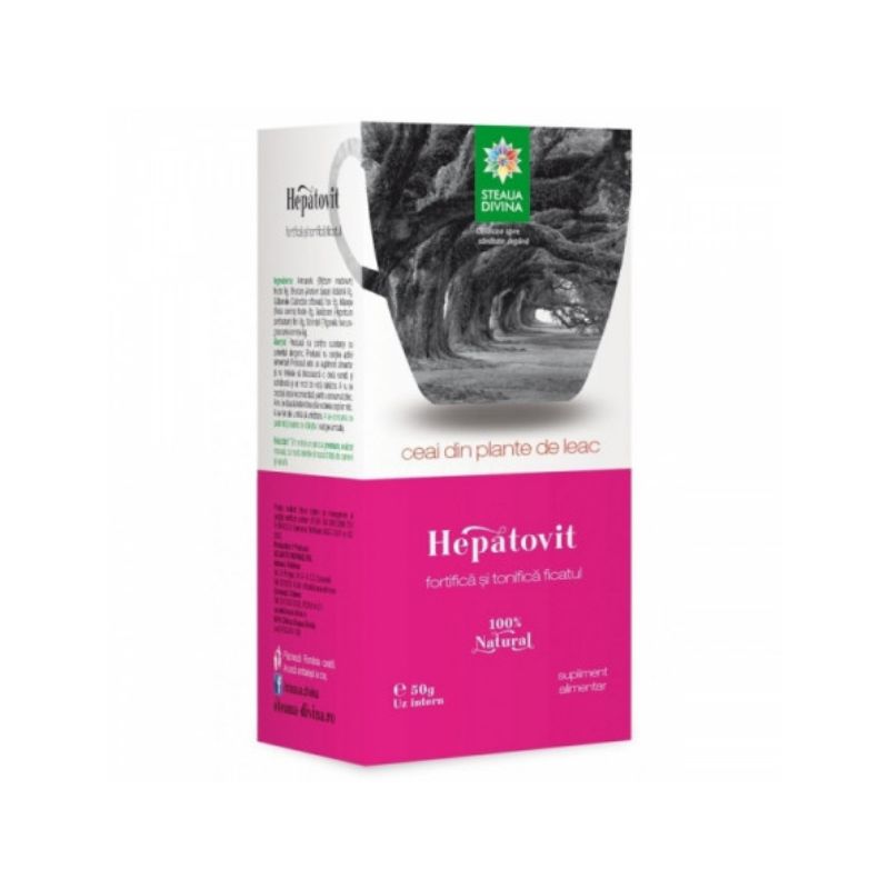 Ceai Hepatovit, 50 g, Steaua Divina Ceaiuri si tincturi 2023-09-24