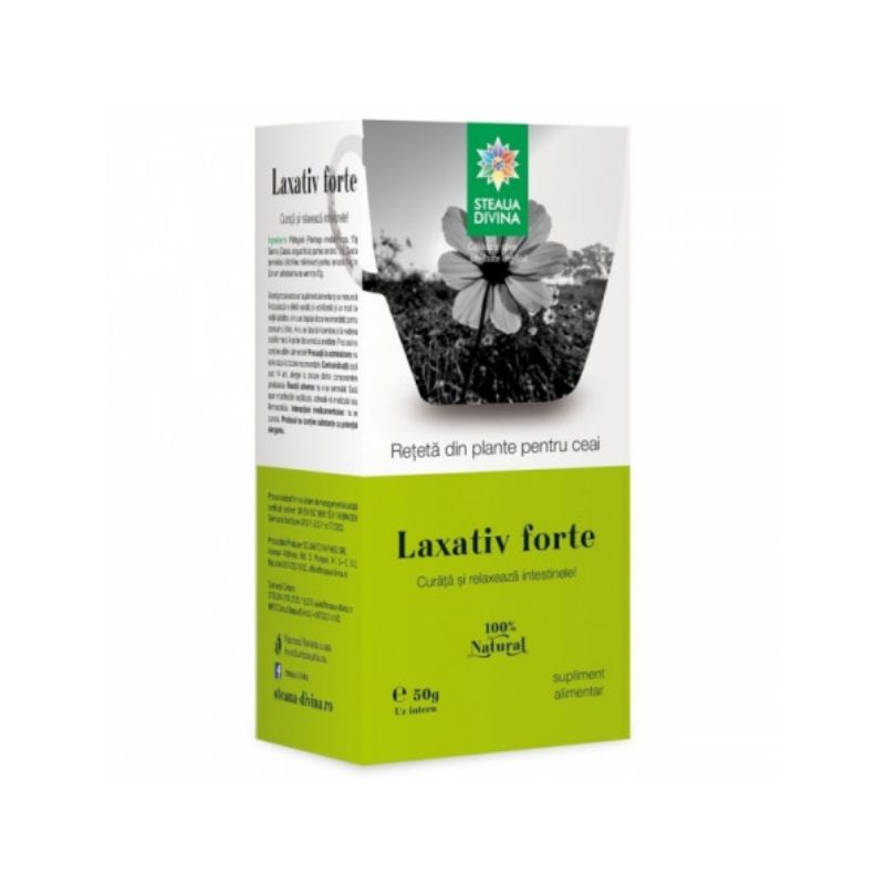 Ceai Laxativ Forte, 50 g, Steaua Divina