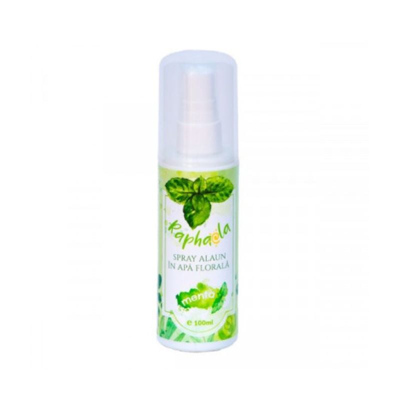 Spray Alaun in apa florala de menta, 100ml, Steaua Divina