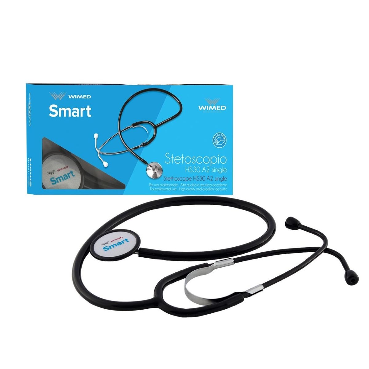 Stetoscop pentru adulti, negru, Wimed