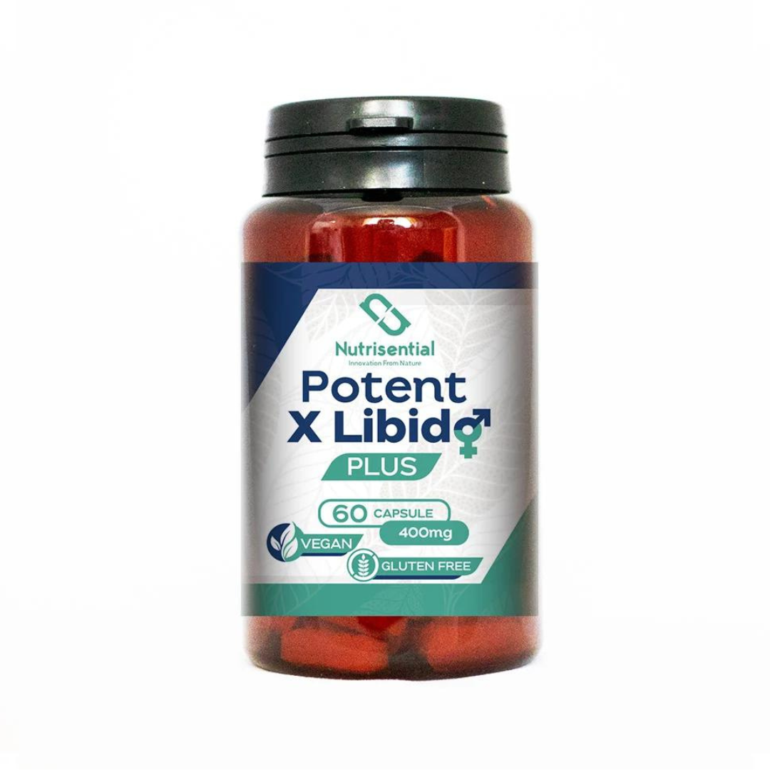 Supliment pentru potenta potentxlibido plus, 60 capsule, nutrisential