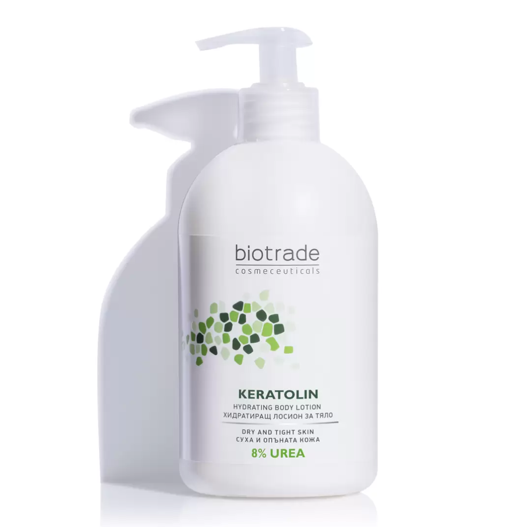 Lotiune corp Keratolin Body 8% Uree, 400ml, Biotrade 