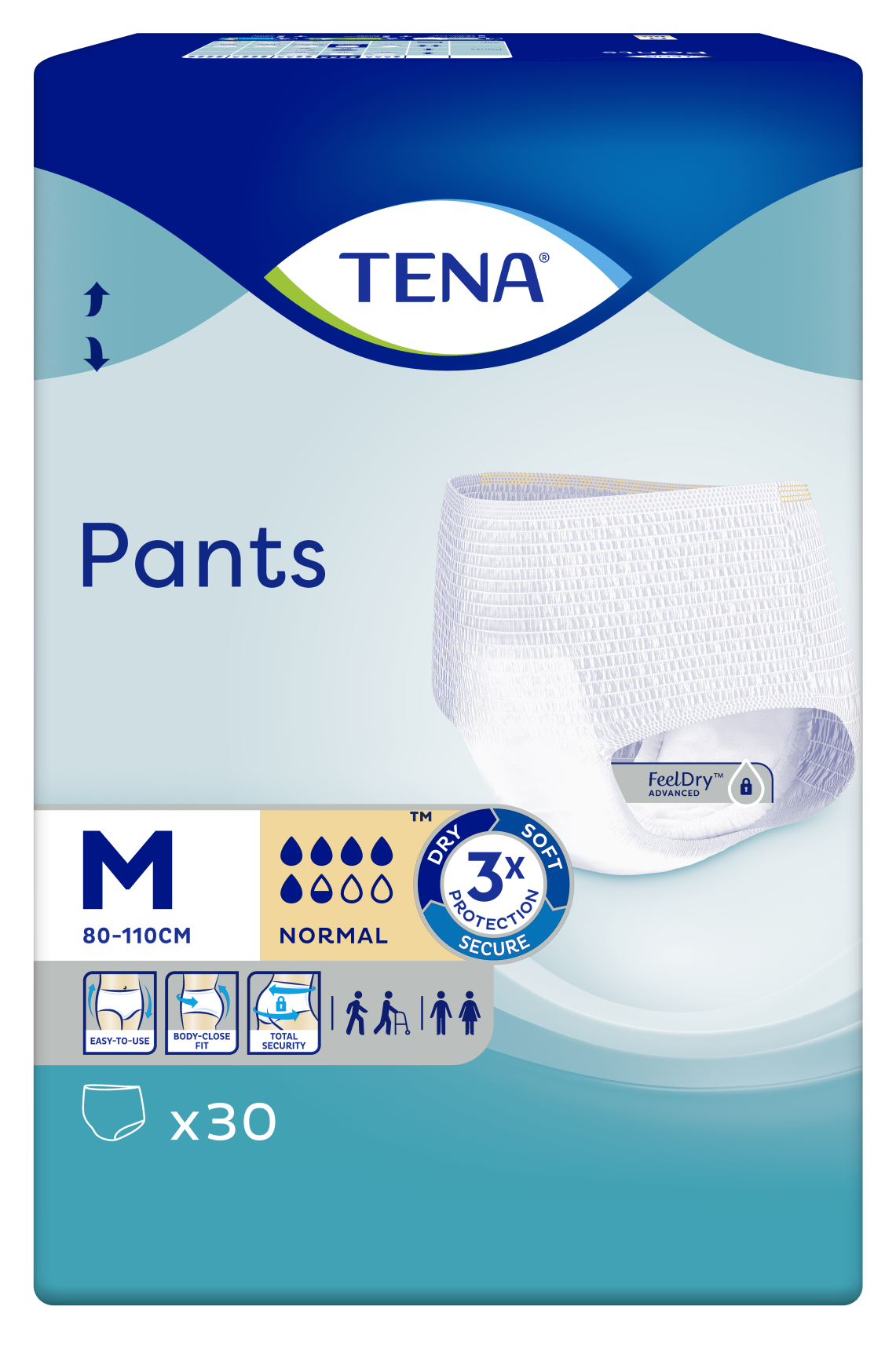 Tena Pants Normal Medium X 30 Buc