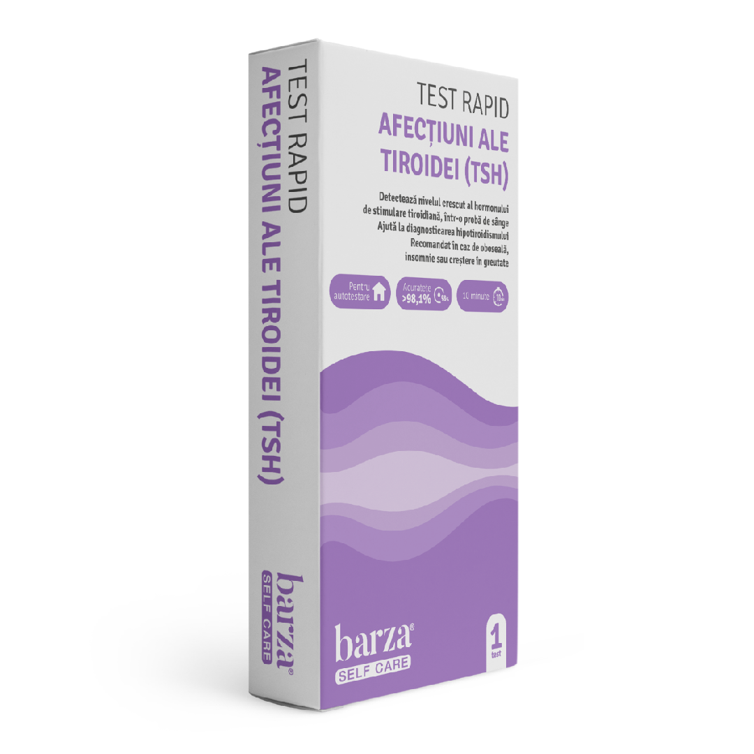 Test rapid afectiuni ale tiroidei (TSH), 1 bucata, Self Care