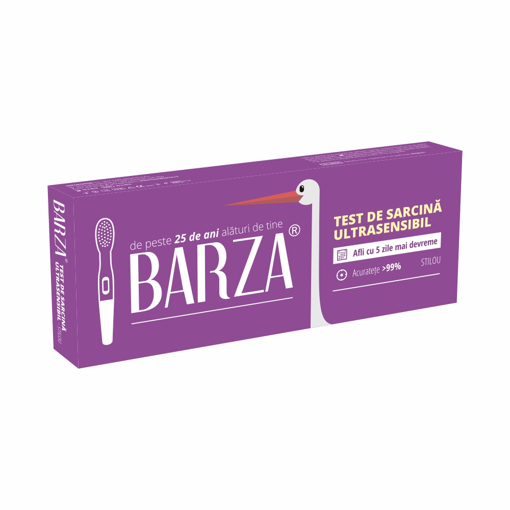 Test de sarcina Ultrasensibil Stilou Barza x 1buc