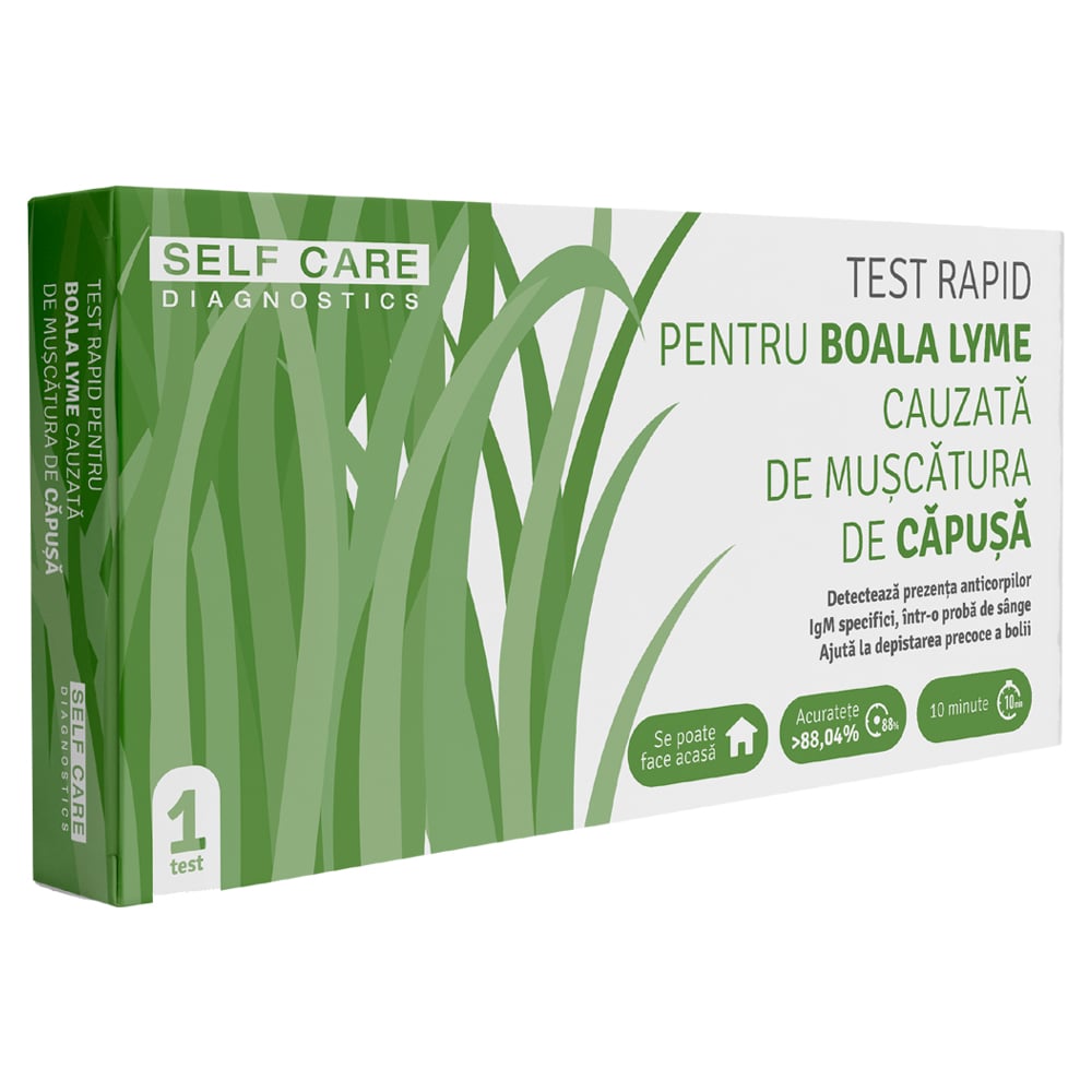 Test rapid boala Lyme, 1 bucata, Self Care