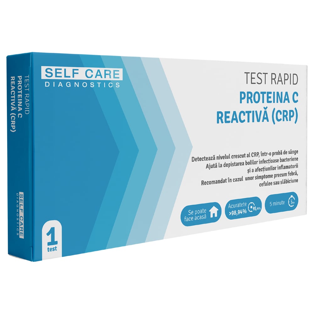 Test rapid Proteina C Reactiva, Self Care x 1 buc