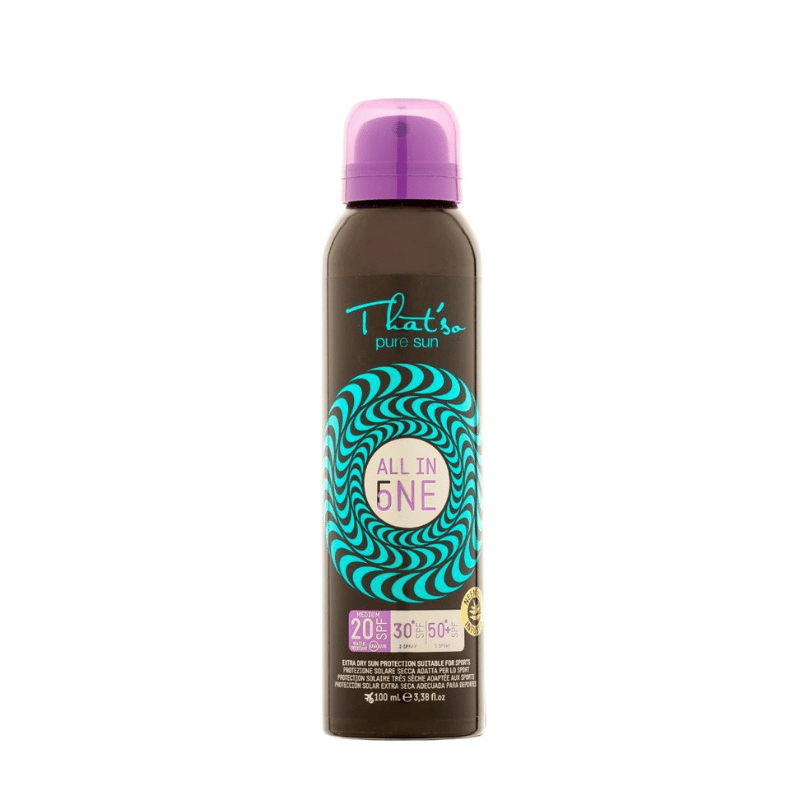 That So Ulei spray protectie, All In One Sport – Extra Dry SPF 20/30/50+, 100ml 100ml imagine 2022