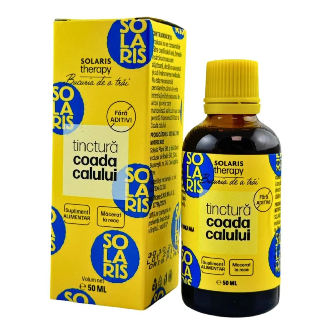 Tinctura de coada calului Therapy, 50 ml, Solaris