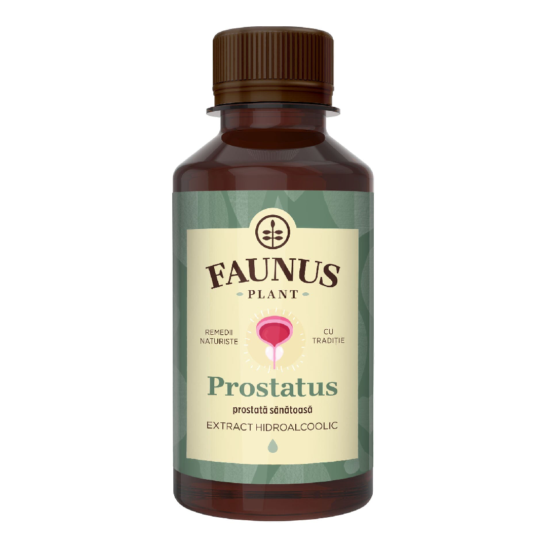 Tinctura Prostatus pentru sanatatea prostatei si confort urinar, 200 ml, Faunus Plant
