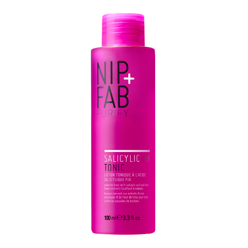 Toner exfoliant pentru fata Salicylic, 100 ml, NIP+FAB
