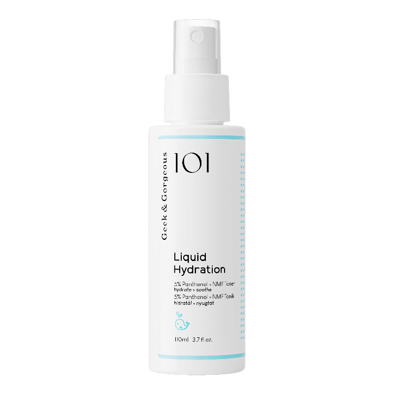 Toner facial hidratant Liquid Hydration, 110 ml, Geek & Gorgeous