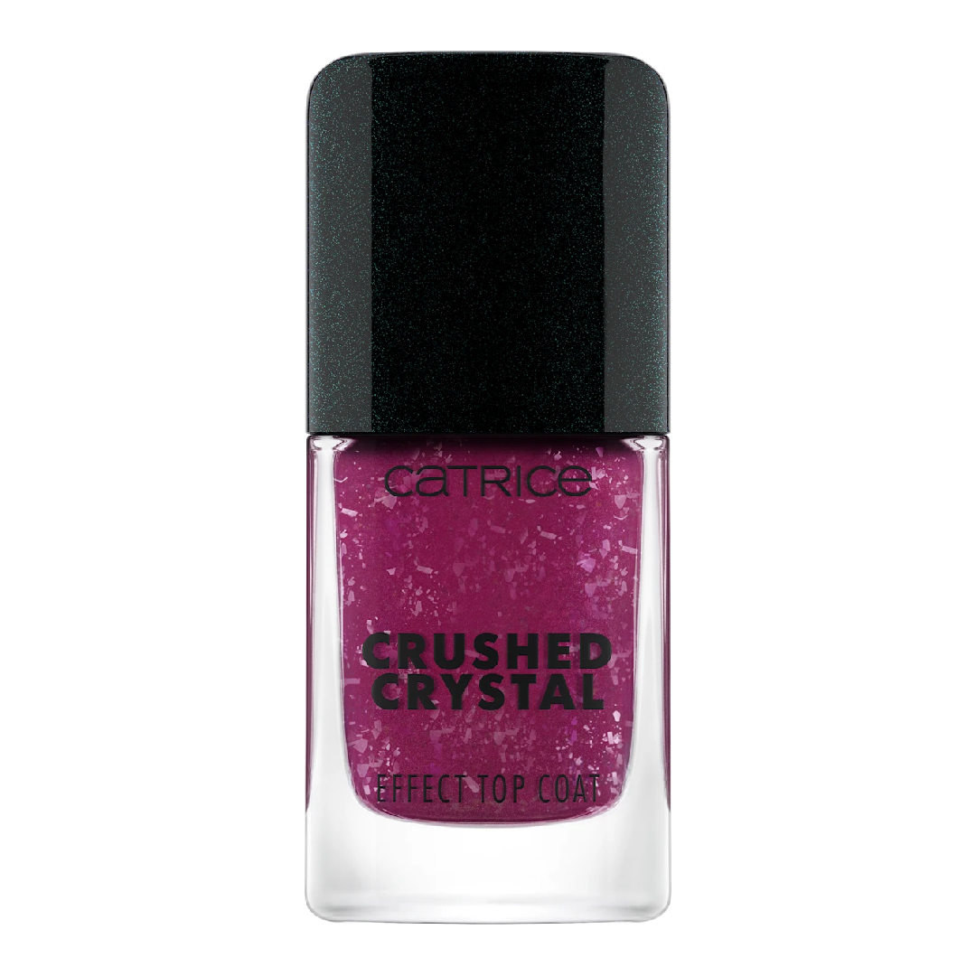 Top coat Crushed Crystal, 010 Amethyst Aura, 10.5 ml, Catrice