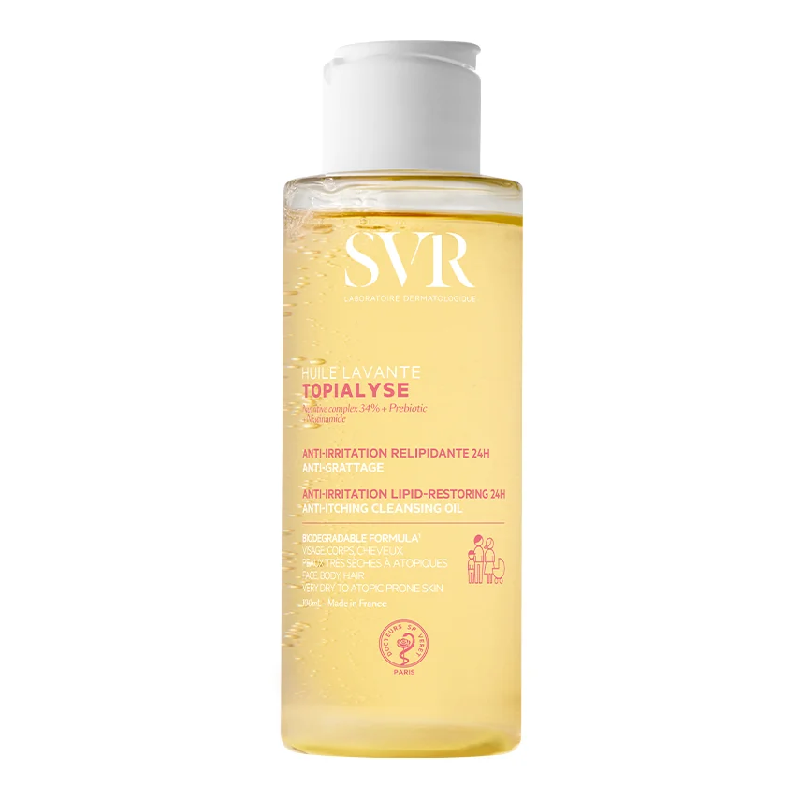 Ulei micelar lavant pentru fata si corp Topialyse, 100 ml, SVR