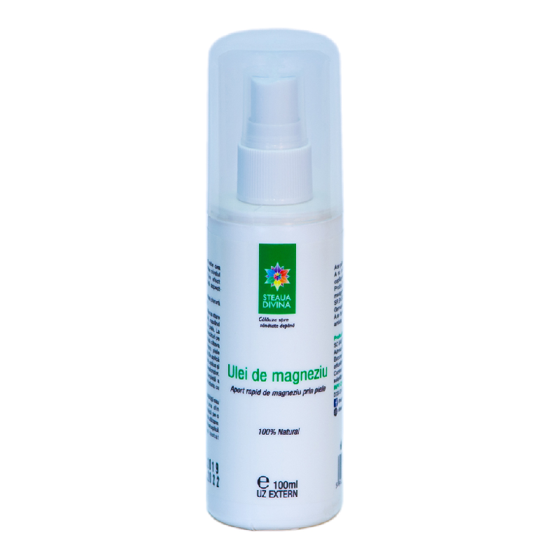 Ulei De Magneziu Pentru Uz Extern Spray,100 Ml, Steaua Divina