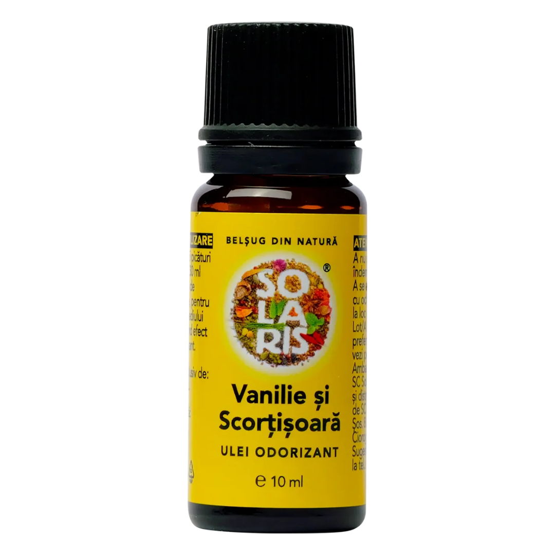 Ulei odorizant vanilie si scortisoara, 10ml, Solaris