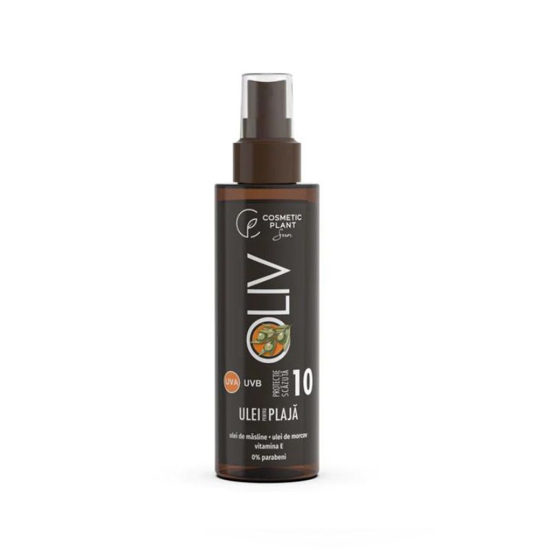 Ulei pentru plaja OLIV SPF10, 150 ml, Cosmetic Plant
