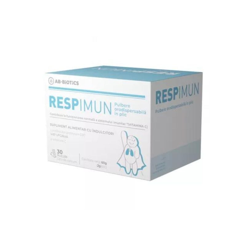 Pulbere orodispersabila Respimun, 30 plicuri, Ab-Biotics La Reducere Ab-Biotics