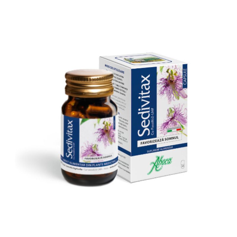Sedivitax, 30 capsule, Aboca Stres si somn 2023-09-22