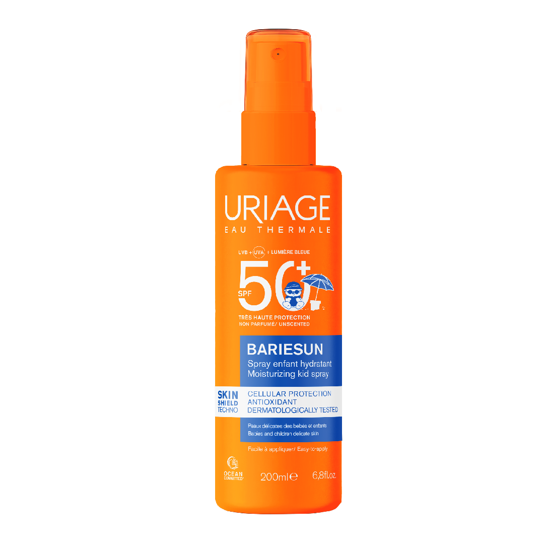 Spray de protectie solara cu SPF 50+ pentru copii Bariesun, 200 ml, Uriage