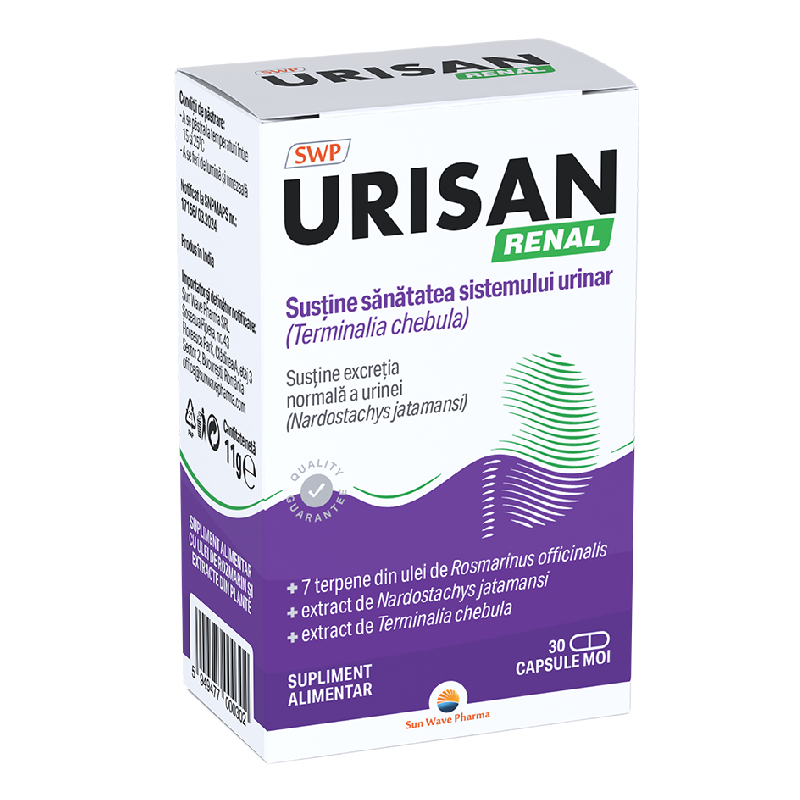 Urisan Renal, 30 capsule, Sun Wave Pharma