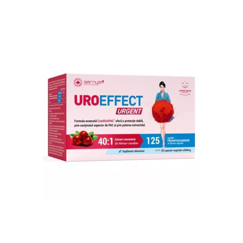 Uroeffect Urgent, 20 capsule, Good Days Therapy image4