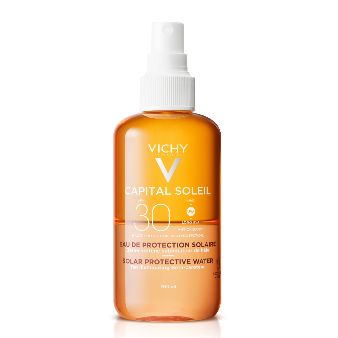 Apa de protectie solara SPF30 Capital Soleil, 200ml, Vichy