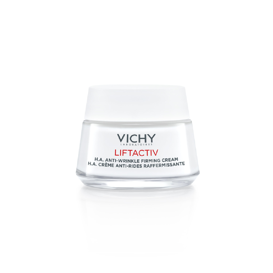 Crema de zi antirid si fermitate pentru ten uscat Liftactiv H.A, 50 ml, Vichy