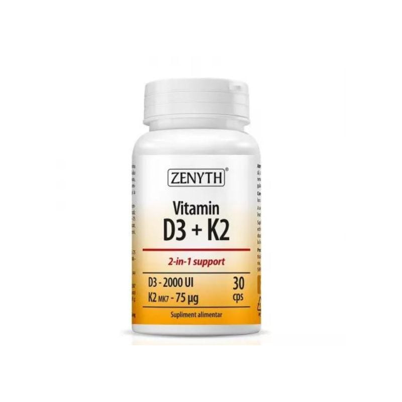 vitamin d3 k2 30 capsule zenyth