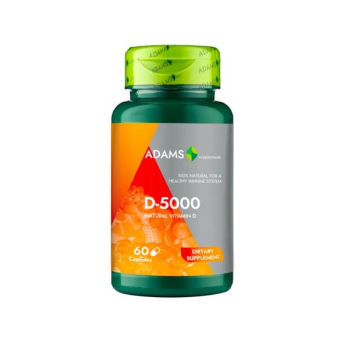 vitamina d 5000 60capsule adams