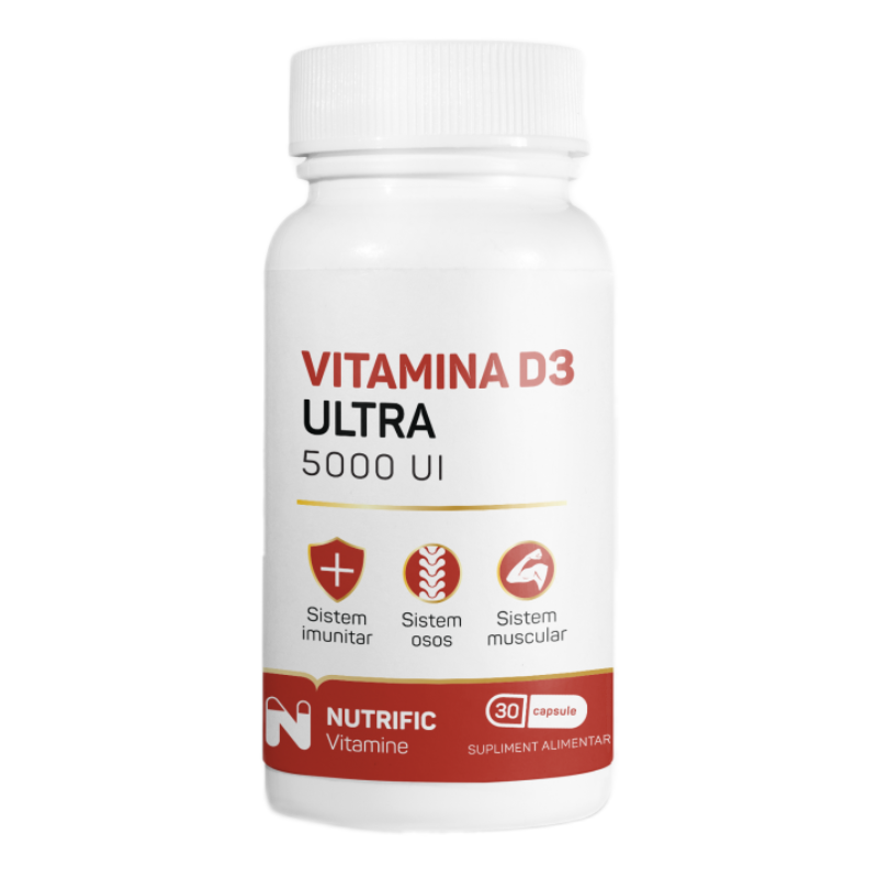 vitamina d3 ultra 5000iu 30 capsule nutrific