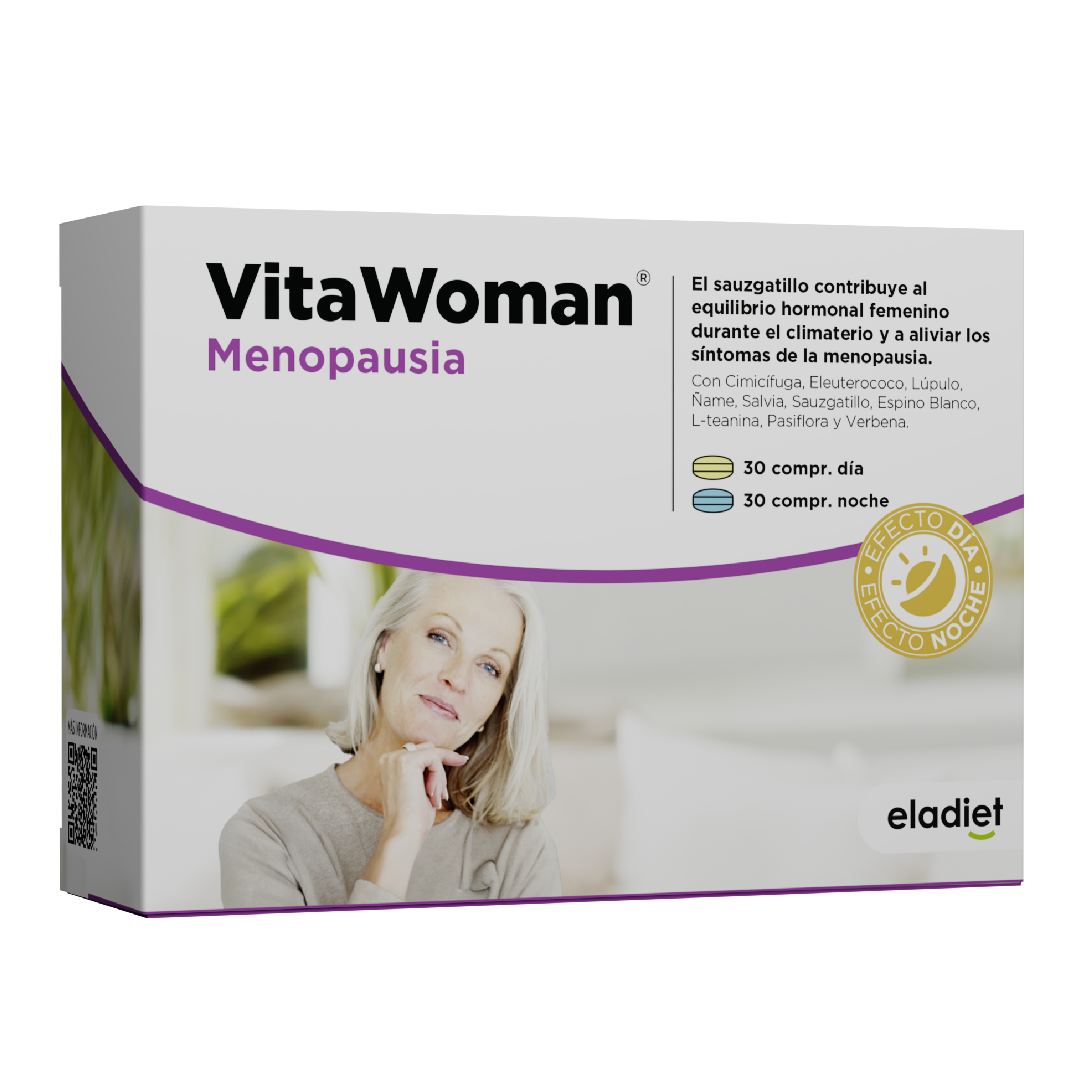 VitaWoman ameliorarea simptomelor menopauzei, 60 capsule, Eladiet