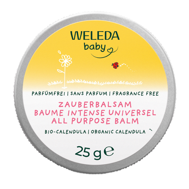 Balsam intensiv cu galbenele Baby, 25 ml, Weleda