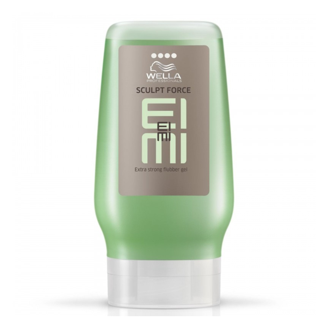 Gel de par cu fixare foarte puternica eimi sculpt force, 120 ml, wella 