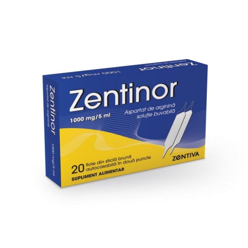 Zentinor, solutie buvabila 1000 mg/5ml, 20 fiole, Zentiva Hepatoprotectoare 2023-09-22