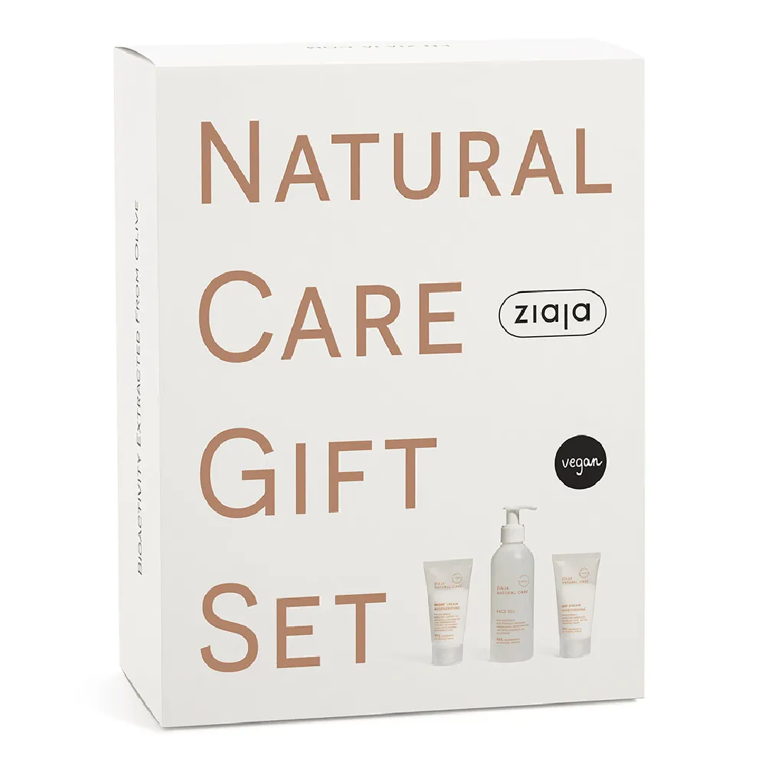 Set Natural Care, Crema zi*50ml, Crema noapte*50ml, Gel dus curatare fata*190ml, ZIAJA 