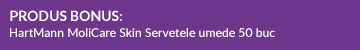 Hartmann servetele umede