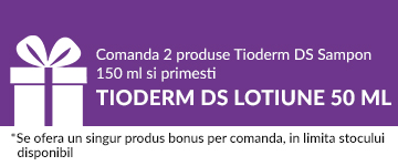 Sampon intensiv pentru dermatita seboreica Tioderm DS, 150 ml, Braderm