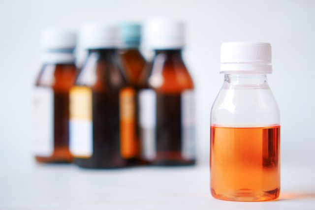 Sticle cu sirop
