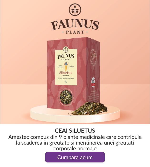 Faunus Plant Siluetus ceai