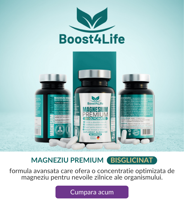 Magneziu bisglicinat Boost4Life