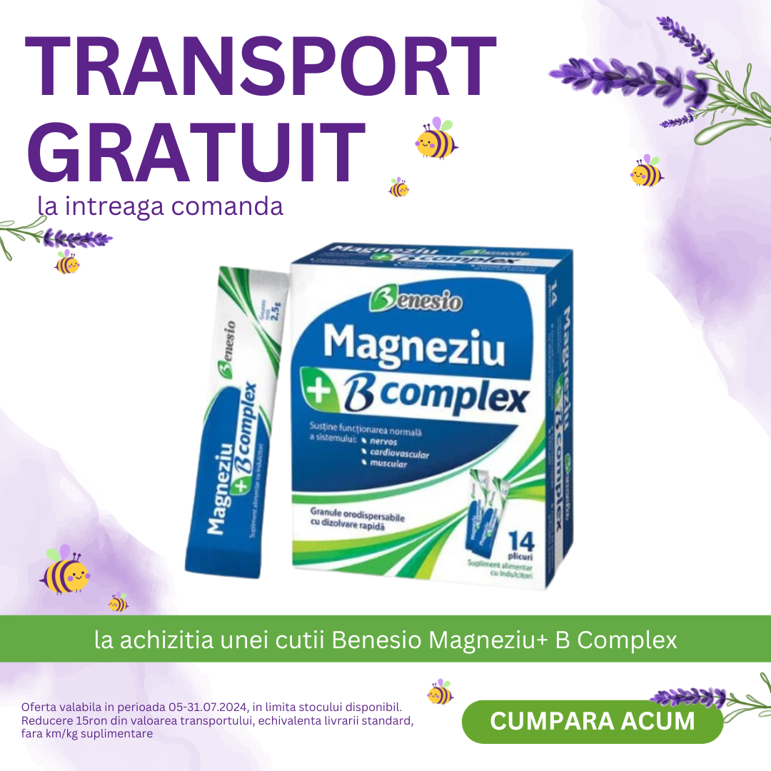 Transport Gratuit Magneziu Benesio