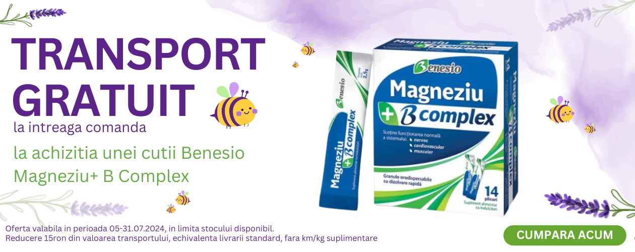 Transport Gratuit Magneziu Benesio