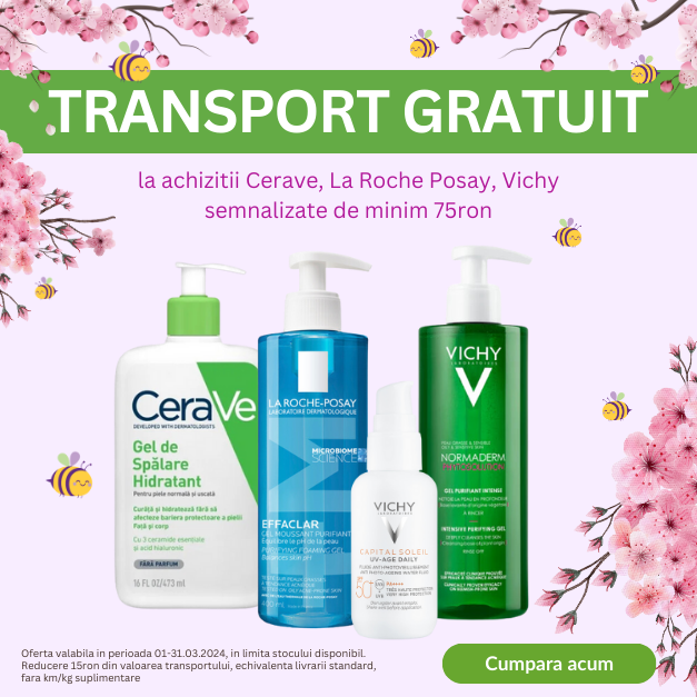 Transport Gratuit Cerave La Roche-Posay Vichy
