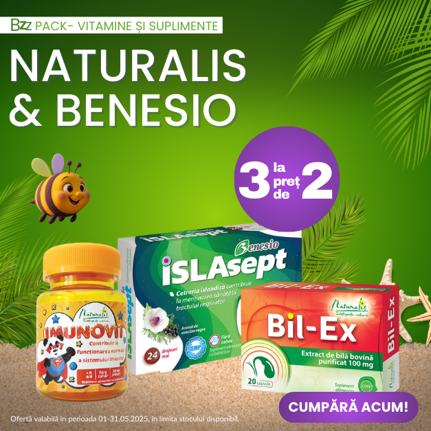 Benesio si Naturalis 3 la pret de 2
